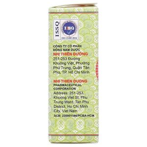 Dầu Nhị Thiên Đường hỗ trợ trị cảm mạo, phong hàn, sổ mũi chai 1.5ml