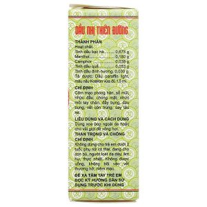 Dầu Nhị Thiên Đường hỗ trợ trị cảm mạo, phong hàn, sổ mũi chai 1.5ml