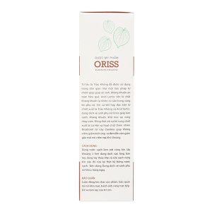 Dung dịch vệ sinh phụ nữ Oriss Feminine Hygiene kháng khuẩn, sạch sâu chai 150ml