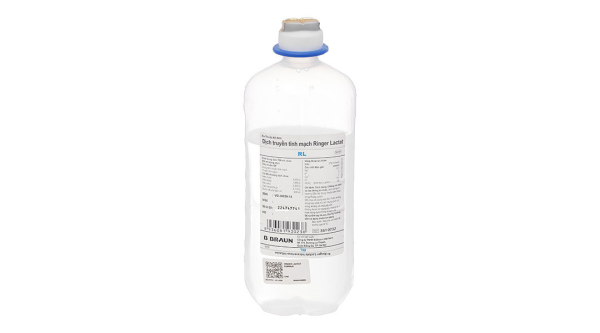 Dịch truyền Ringer Lactat B.Braun bổ sung nước, điện giải chai 500ml