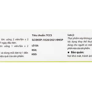 Diosmin Chiba giảm táo bón, hỗ trợ giảm trĩ hộp 30 viên
