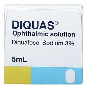 Dung dịch nhỏ mắt Diquas 3% trị khô mắt lọ 5ml