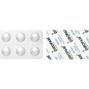 Diropam 50mg điều trị các bệnh tâm thần (2 vỉ x 10 viên)
