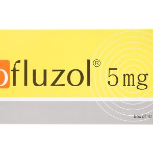 Dofluzol 5mg trị chóng mặt, đau nửa đầu (10 vỉ x 10 viên)