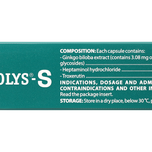 Dopolys-S trị triệu chứng liên quan suy tĩnh mạch, trĩ cấp (3 vỉ x 10 viên)