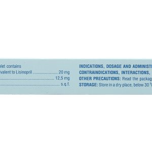 Dorotril - H 20mg/12.5mg trị tăng huyết áp (2 vỉ x 14 viên)