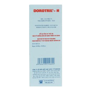 Dorotril - H 20mg/12.5mg trị tăng huyết áp (2 vỉ x 14 viên)