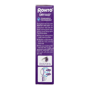 Dung dịch nhỏ mắt Rohto Dry Aid giảm khô mắt chai 10ml
