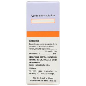 Dung dịch nhỏ mắt Tobidex điều trị viêm mắt chai 5ml