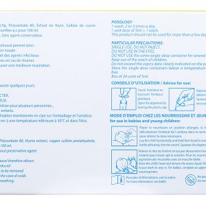 Nước muối sinh lý Fysoline Septinasal vệ sinh mũi (20 ống x 5ml)