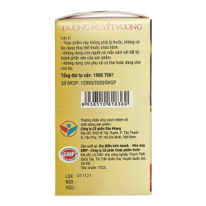 Đường Huyết Vương giúp giảm nguy cơ biến chứng do đái tháo đường hộp 30 viên