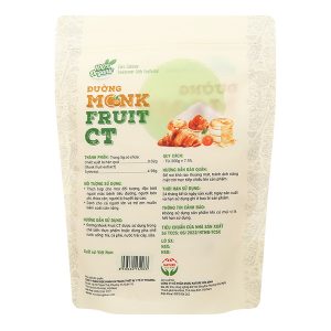 Đường ăn kiêng Monk Fruit CT túi 200g