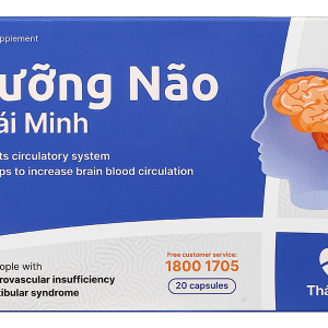 Dưỡng Não Thái Minh hỗ trợ hoạt huyết, giúp lưu thông máu não hộp 20 viên