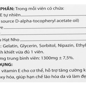 EDK500 hạn chế lão hóa, làm đẹp da hộp 30 viên