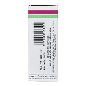 Dung dịch nhỏ mắt, mũi Efticol 0.9% vệ sinh mắt, mũi chai 10ml