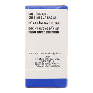 Egilok 50mg trị tăng huyết áp, đau thắt ngực chai 60 viên