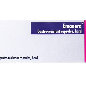 Emanera 20mg trị viêm loét thực quản do trào ngược (4 vỉ x 7 viên)