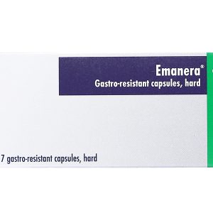 Emanera 40mg trị viêm loét thực quản do trào ngược (4 vỉ x 7 viên)