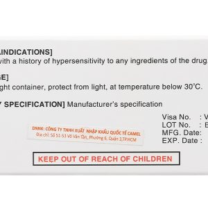 Epeman Tab. 50mg giúp cải thiện chứng tăng trương lực cơ, liệt cơ (10 vỉ x 10 viên)