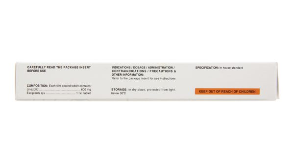 Forlen 600mg trị nhiễm khuẩn (2 vỉ x 10 viên)
