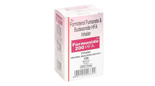 Dung dịch khí dung Formonide 200 HFA trị hen suyễn chai 120 liều xịt