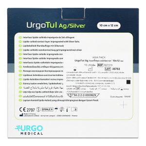 Gạc lưới UrgoTul AG/Sliver (10cm x 12cm) 1 miếng