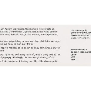 Actidem Derma Extra Gel giảm mụn, mờ thâm tuýp 18g