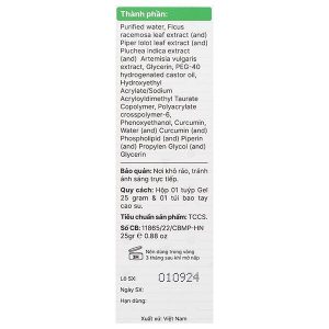 Gel CotriPro làm dịu và săn se da trong trường hợp trĩ, táo bón tuýp 25g