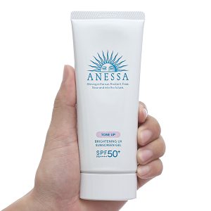Gel chống nắng Anessa SPF50+/PA++++ dưỡng sáng da, nâng tông tuýp 90g
