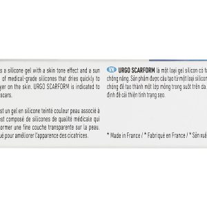 Gel Urgo Scarform hỗ trợ làm mờ sẹo, mờ thâm tuýp 7g