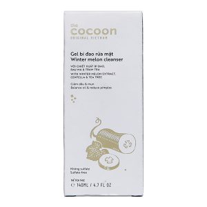 Gel rửa mặt Cocoon bí đao giảm dầu và mụn chai 140ml