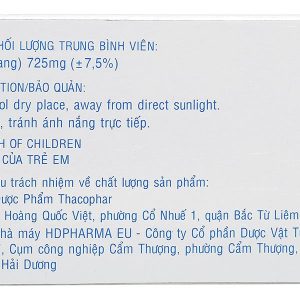 Glucosaminbaybay hỗ trợ giảm nguy cơ thoái hóa khớp hộp 100 viên