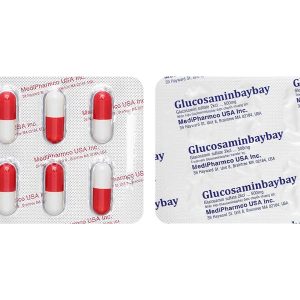 Glucosaminbaybay hỗ trợ giảm nguy cơ thoái hóa khớp hộp 100 viên