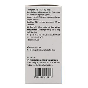 Hỗn dịch uống Grangel trị loét dạ dày, trào ngược dạ dày - thực quản (20 gói x 10ml)