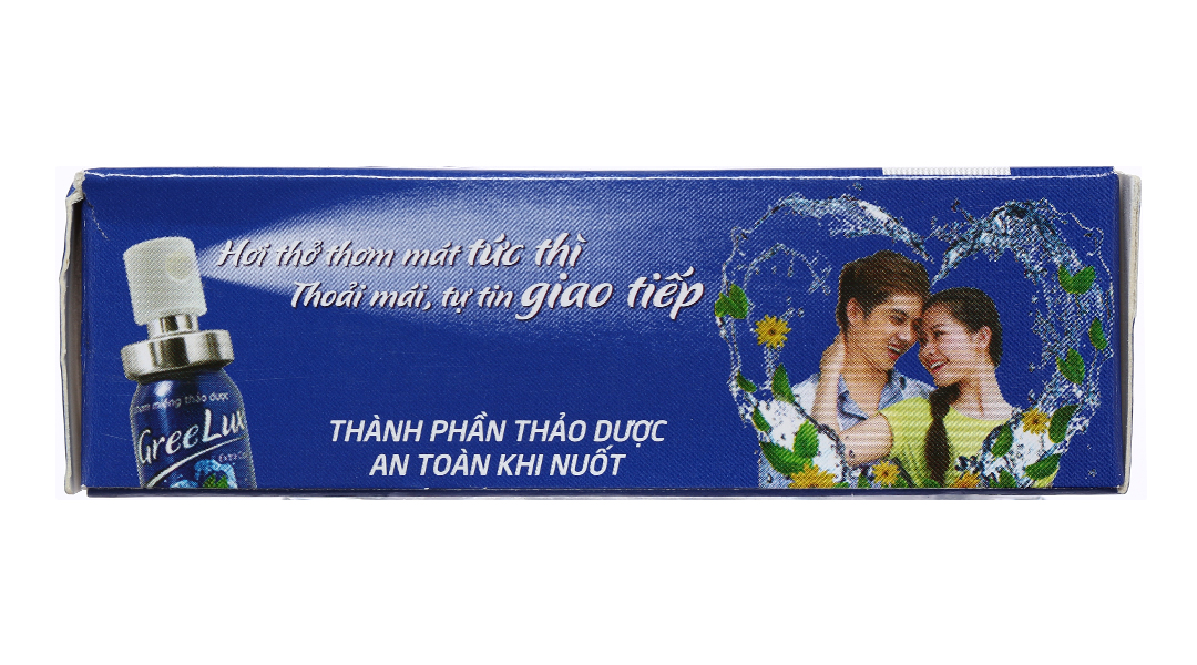 Xịt thơm miệng thảo dược Greelux khử mùi hôi miệng chai 12ml