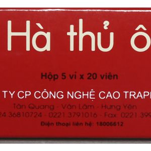 Hà Thủ Ô Traphaco hỗ trợ trị thiếu máu, tóc bạc sớm (5 vỉ x 20 viên)