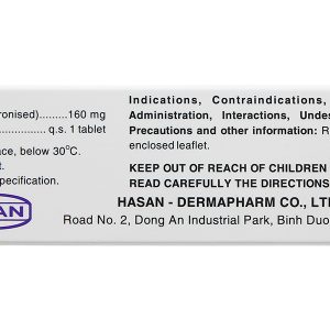 Hafenthyl Supra 160mg trị rối loạn mỡ máu (3 vỉ x 10 viên)