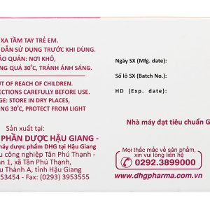 Hapacol Cảm Cúm trị các triệu chứng sốt, đau, sung huyết mũi (10 vỉ x 10 viên)