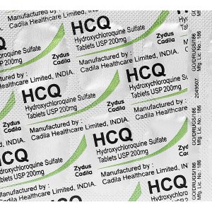 HCQ 200mg trị sốt rét cấp, lupus ban đỏ và viêm khớp dạng thấp (10 vỉ x 10 viên)