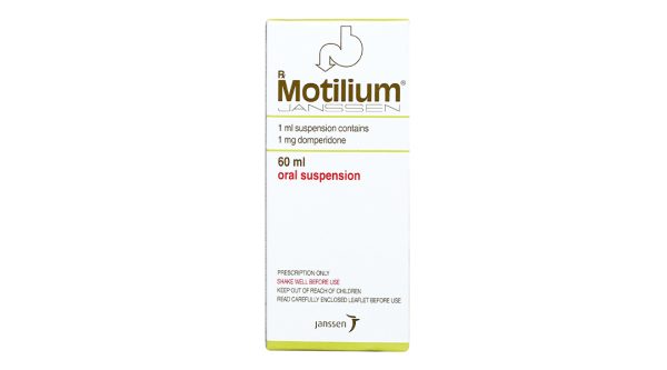 Hỗn dịch uống Motilium 1mg/ml trị triệu chứng nôn và buồn nôn chai 60ml