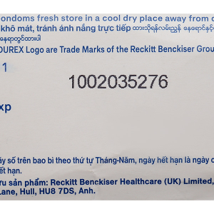 Bao cao su Durex Kingtex ôm sát, vừa vặn 49mm hộp 12 cái