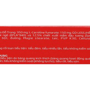 Ích Niệu Khang hỗ trợ giảm tiểu đêm hộp 20 viên