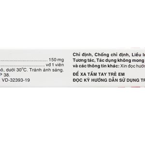 Irbehasan 150 trị tăng huyết áp (2 vỉ x 14 viên)