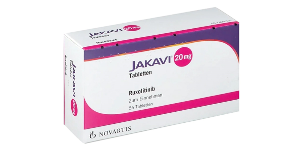 Jakavi 20mg điều trị xơ tủy xương (4 vỉ x 14 viên)