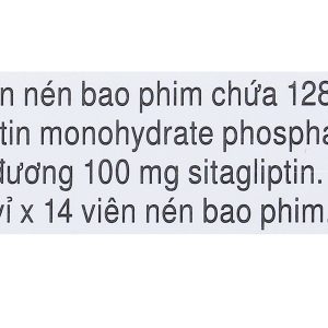 Januvia 100mg trị đái tháo đường (2 vỉ x 14 viên)