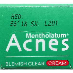 Kem Acnes Blemish Clear kháng khuẩn, giảm mụn sưng đỏ tuýp 10g