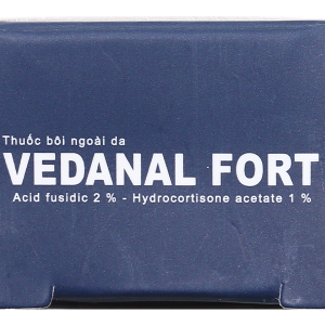 Kem bôi da Vedanal Fort trị viêm da dị ứng, viêm da tiếp xúc tuýp 10g