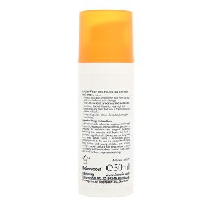 Kem chống nắng Eucerin Sun Dry Touch Oil Control Face SPF 50+/PA+++ giảm nhờn chai 50ml