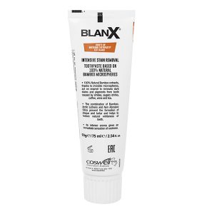 Kem đánh răng BlanX Intensive Stain Removal giúp sạch mảng bám tuýp 75ml