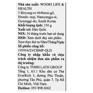 Kem đánh răng Lath Honey Herb giúp răng chắc khỏe, hơi thở thơm mát tuýp 150g